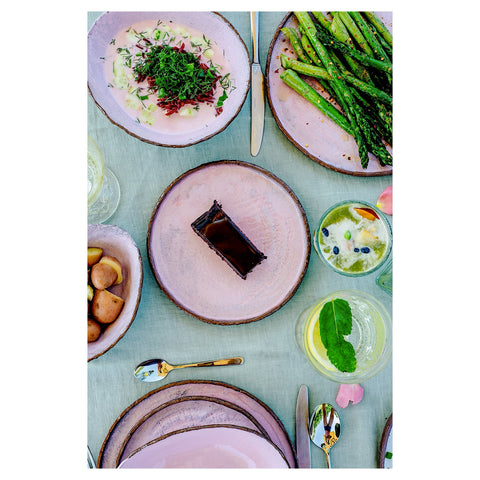 AUTORINIAI KERAMINIAI INDAI "ROŽINIS RINKINYS"